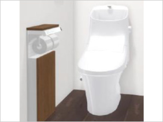 【水回り設備】１・２階トイレ付き　１階のみトイレ収納有